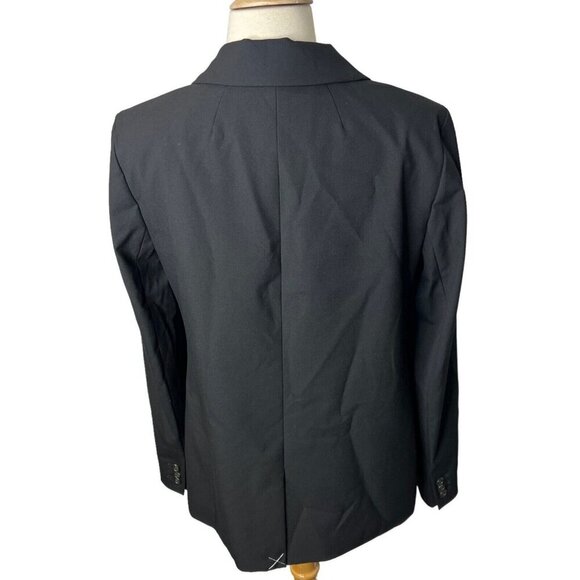 J.Crew $198 One Button Blazer in Black Size 10 BO597 - Picture 4 of 7